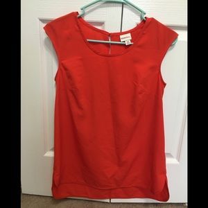 Merona red blouse.
